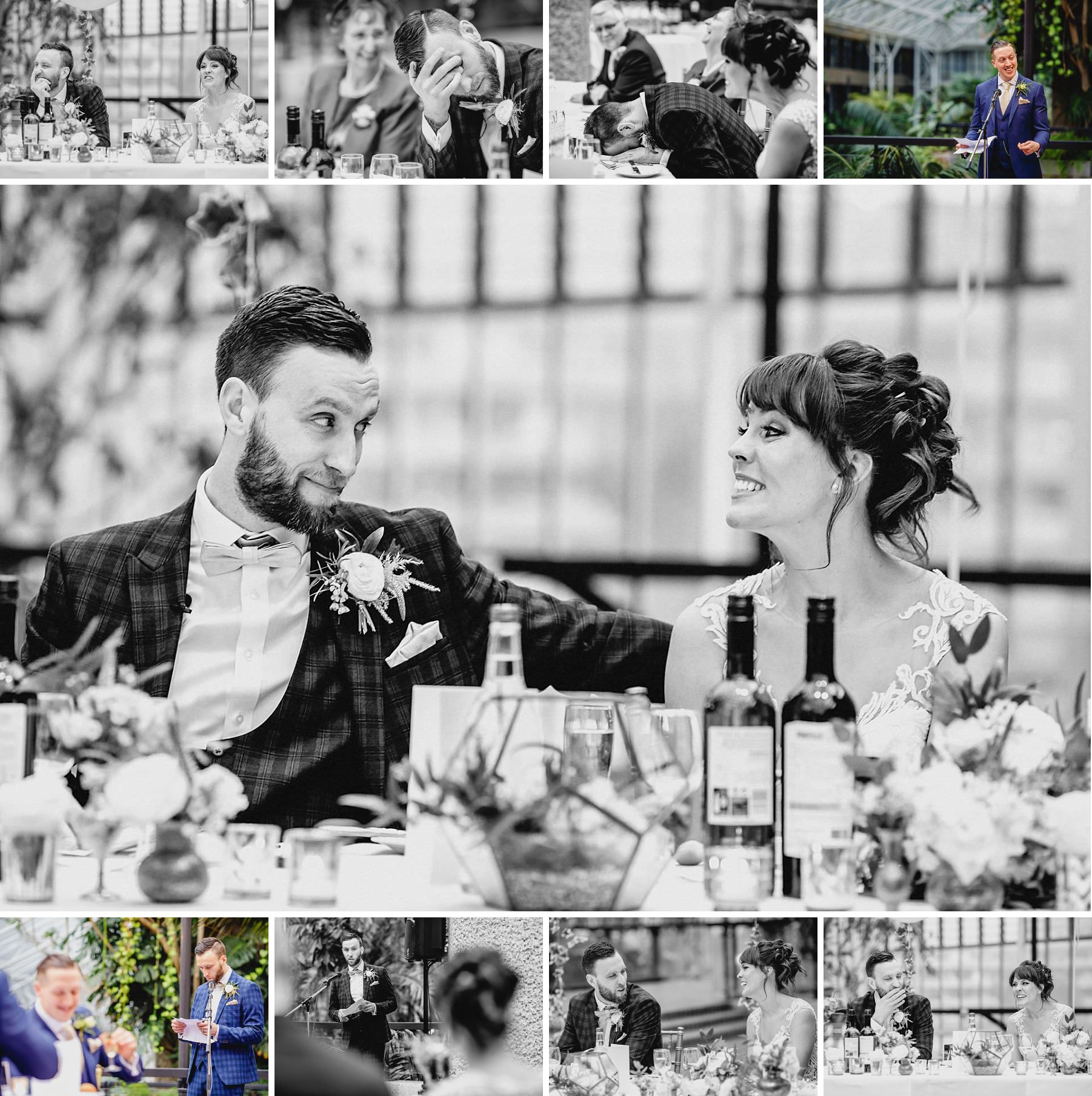 speeches, toasts, table decorations