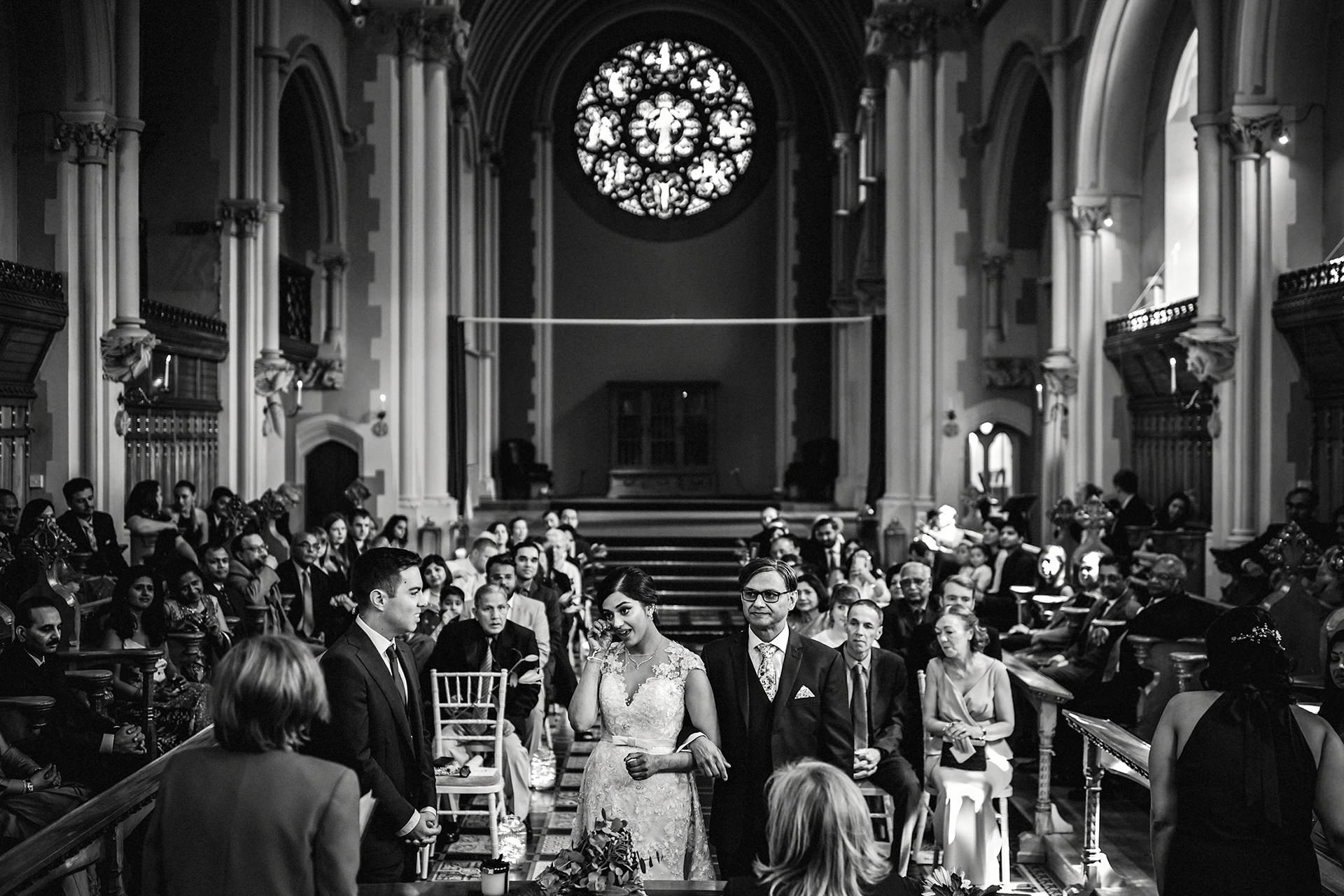 civil ceremony in the great hall 