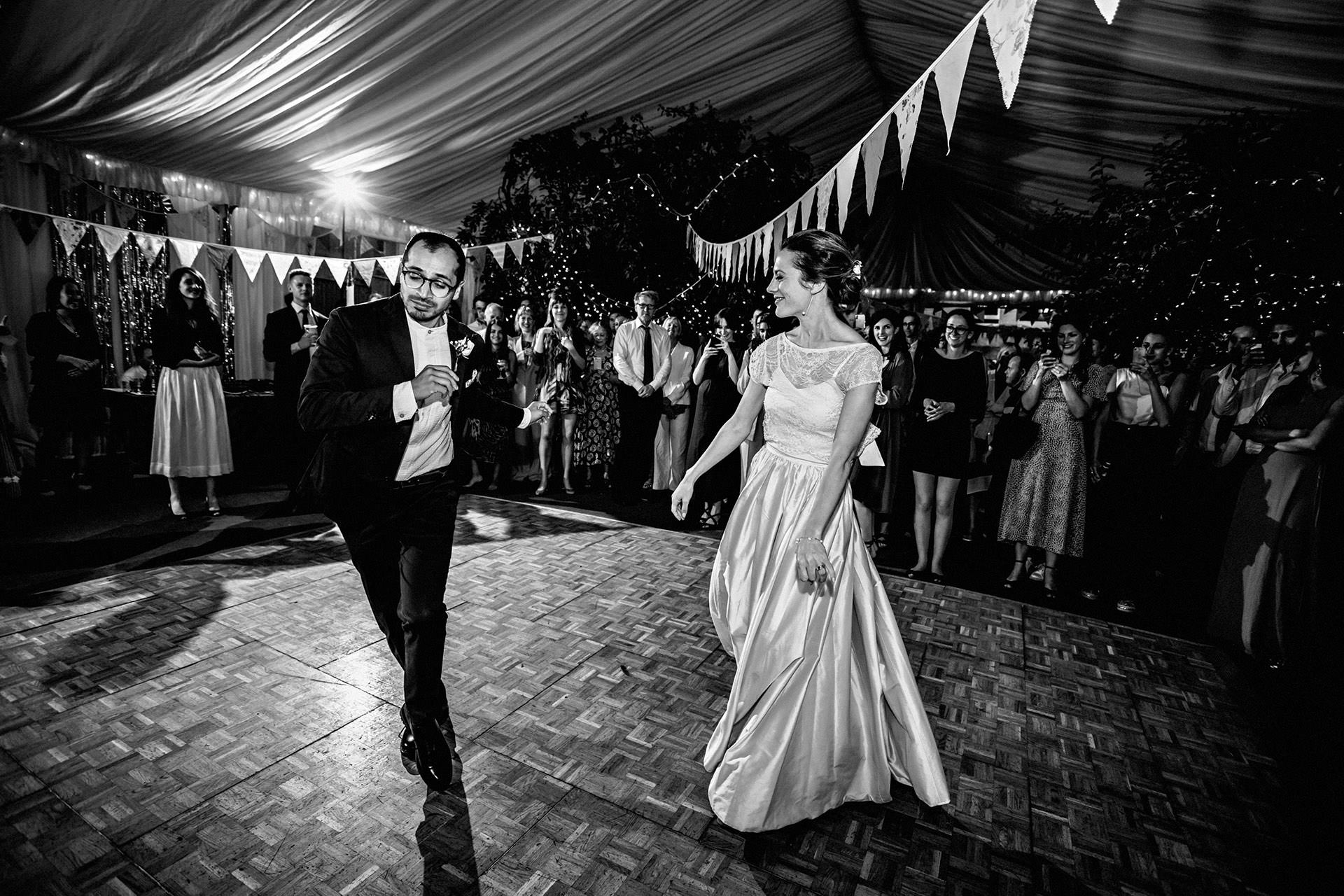 dancing in the marquee