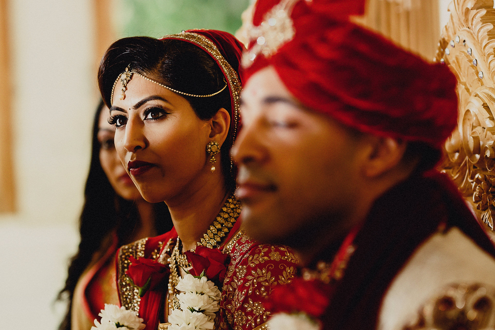 bride in indian wedding attire