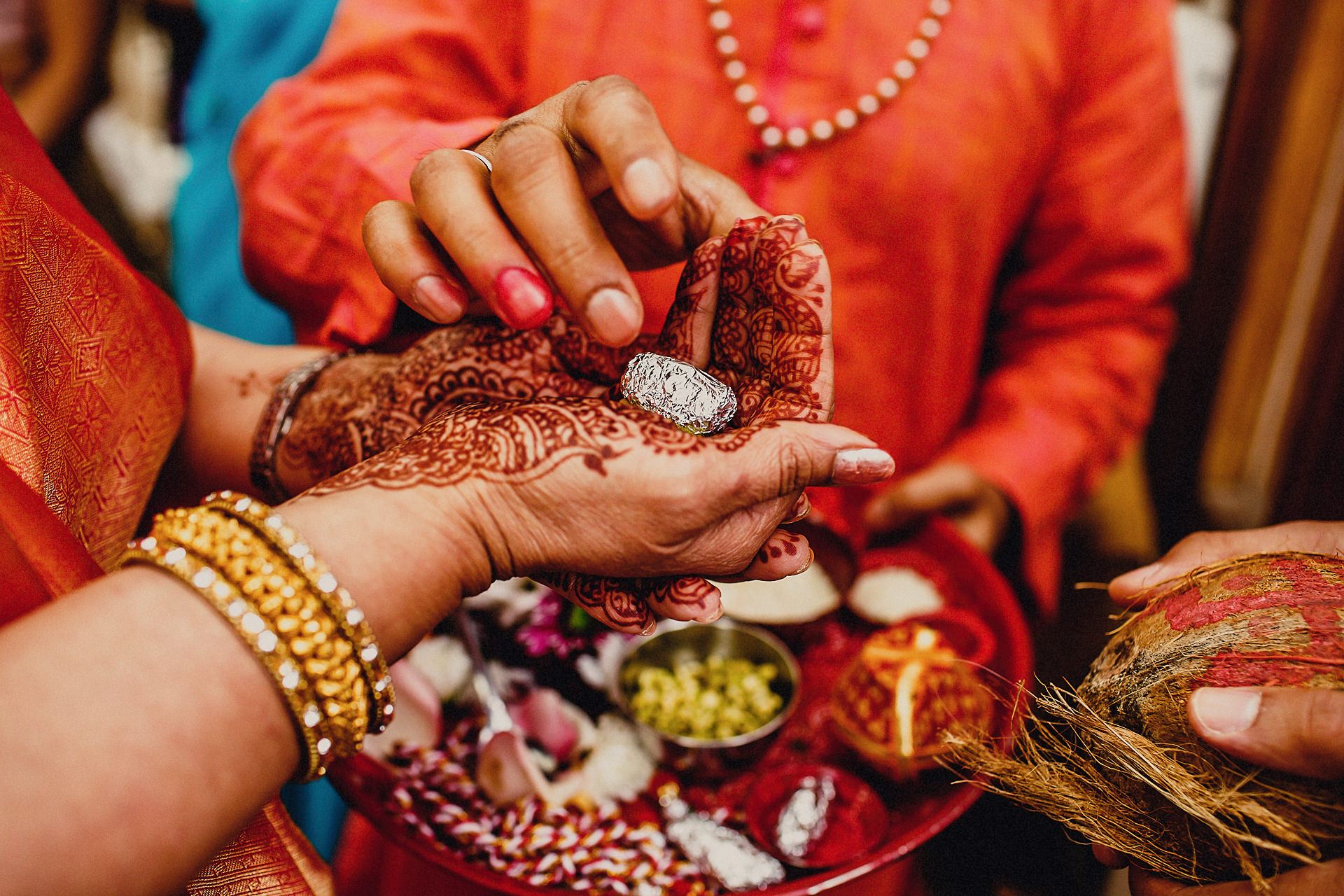 hindu marriage, wedding at Kew Gardens
