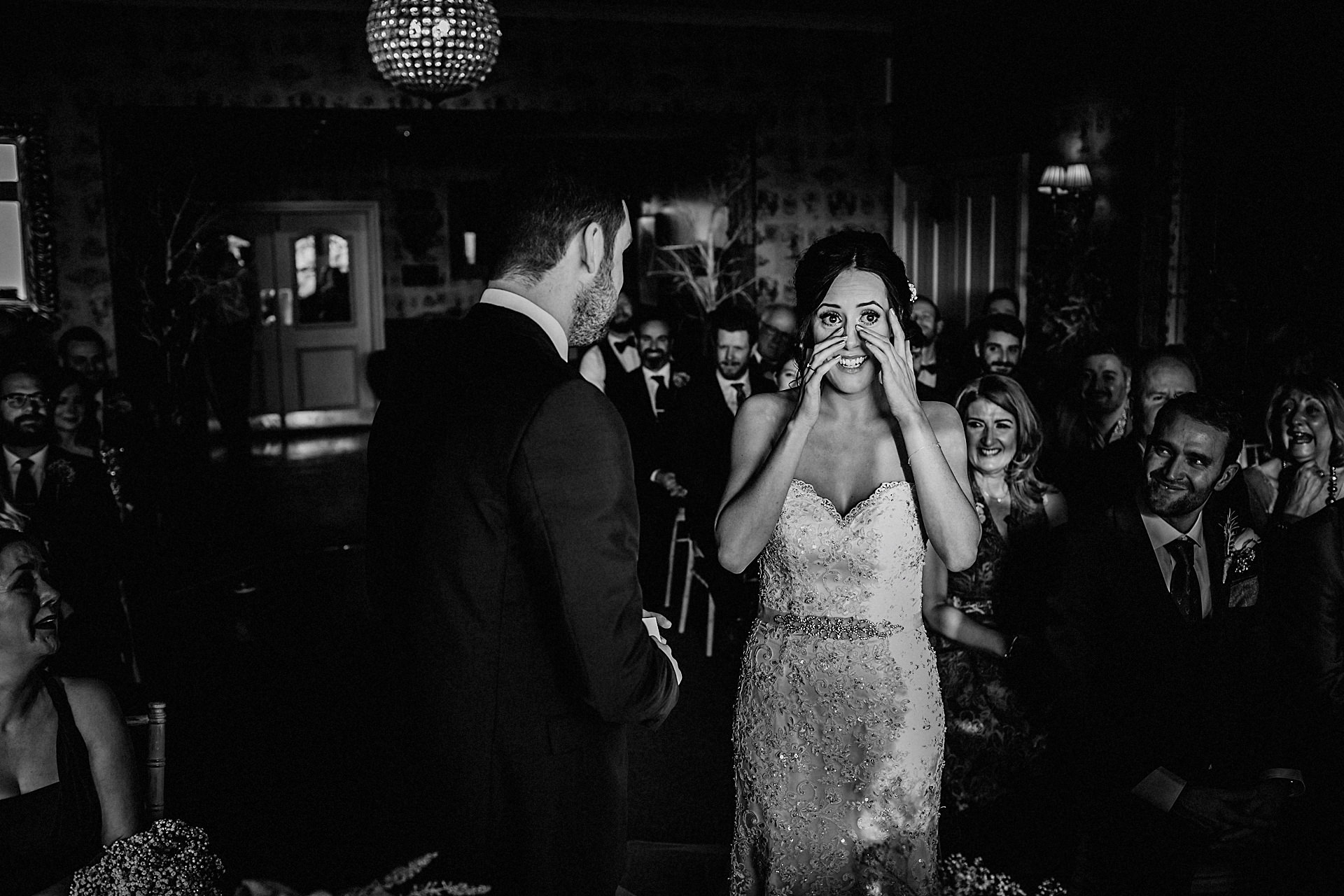 crying at the wedding, tears photo