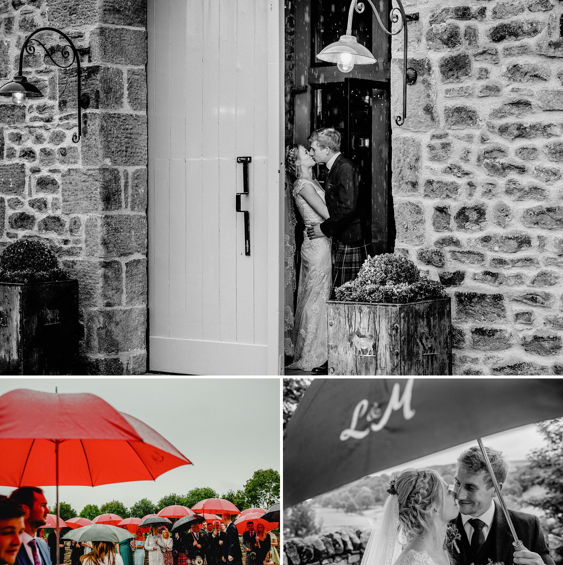 photos of a rainy day at bolton abbey, north yorkshire