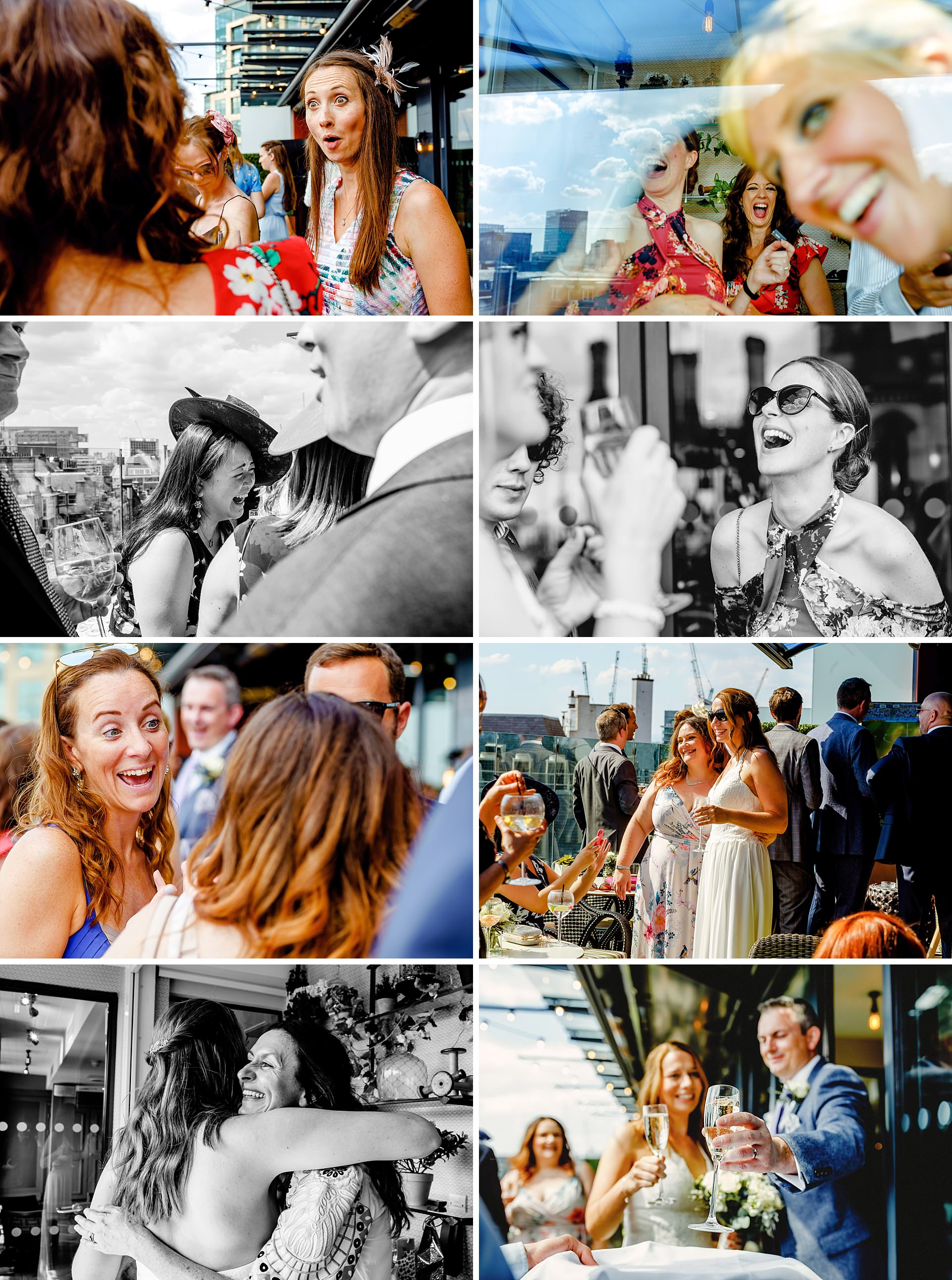 some fun candid and documentary wedding photos from anna and paul's wedding at king street town house 
