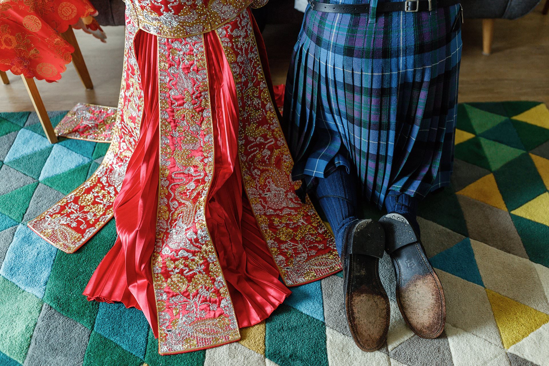 kilt wedding outfit