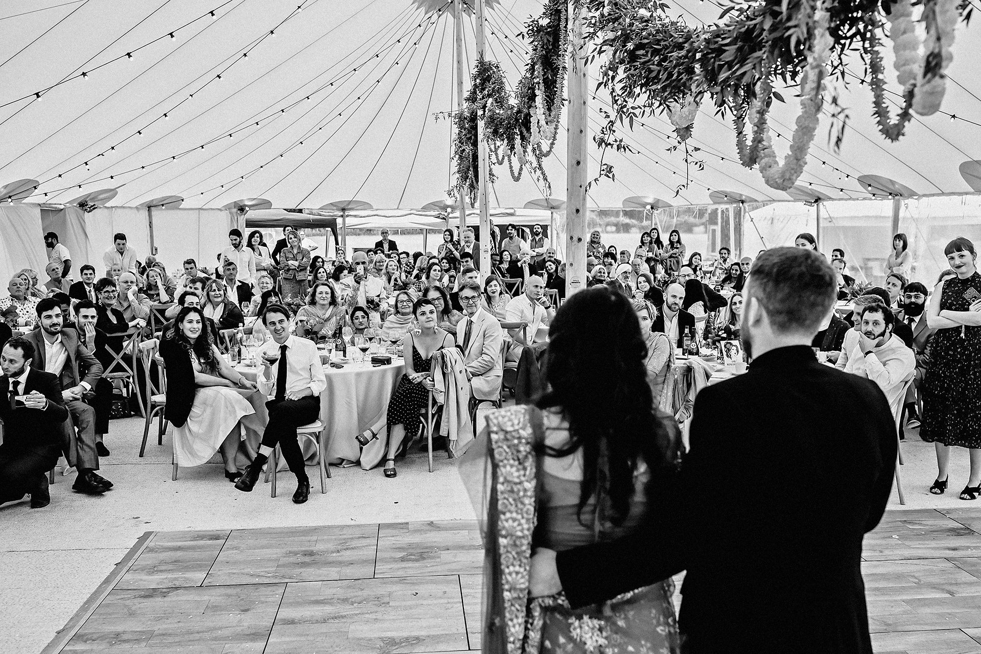 speeches in the tent