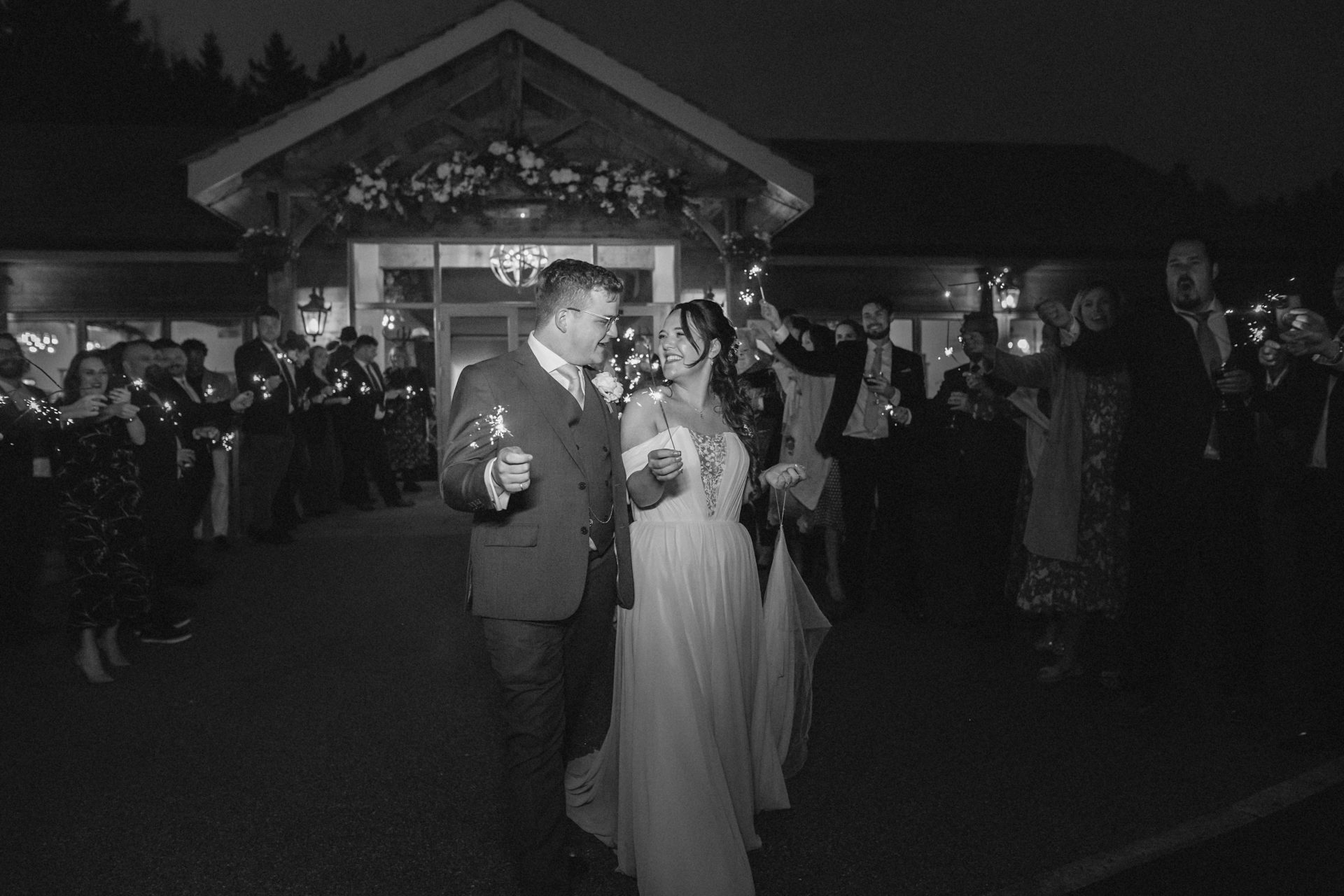 wedding photograph from hobbit hill in Lancashire