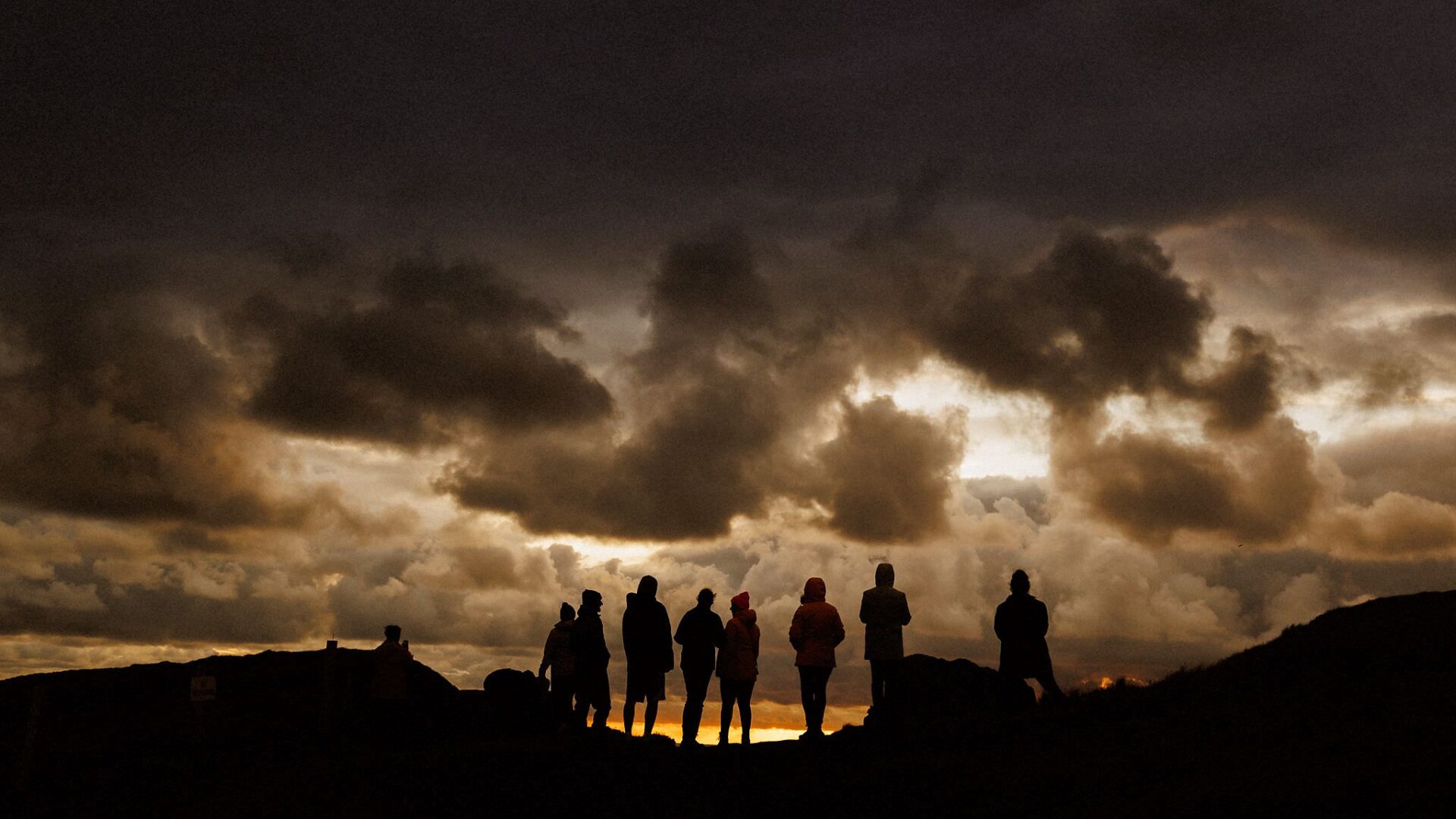 sunset at malin head