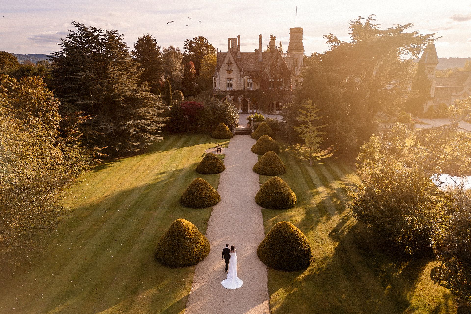 manor by the lake wedding photography