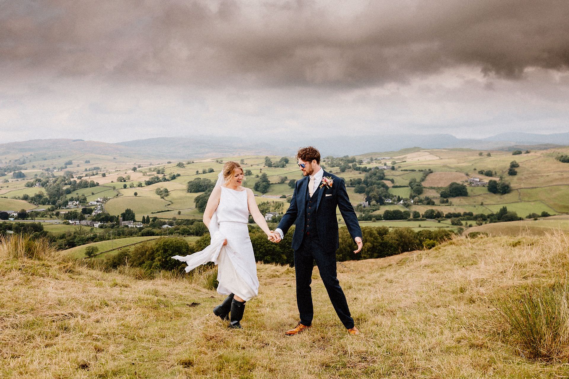 fairbank wedding barn wedding photography, stavely in the lake district